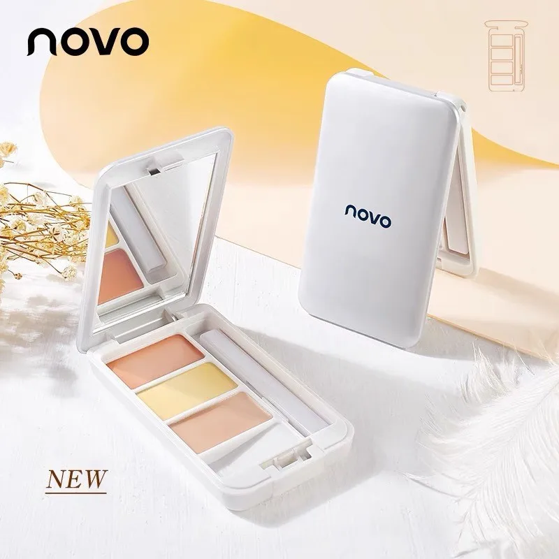 Beauty Makeup Novo - Makeup NOVO Two-Color Concealer Light &