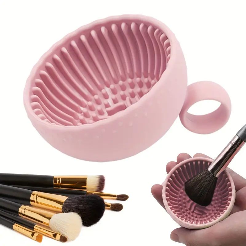 Makeup Brush Set - 1pcs QuickClean Makeup Brush Cleaner -