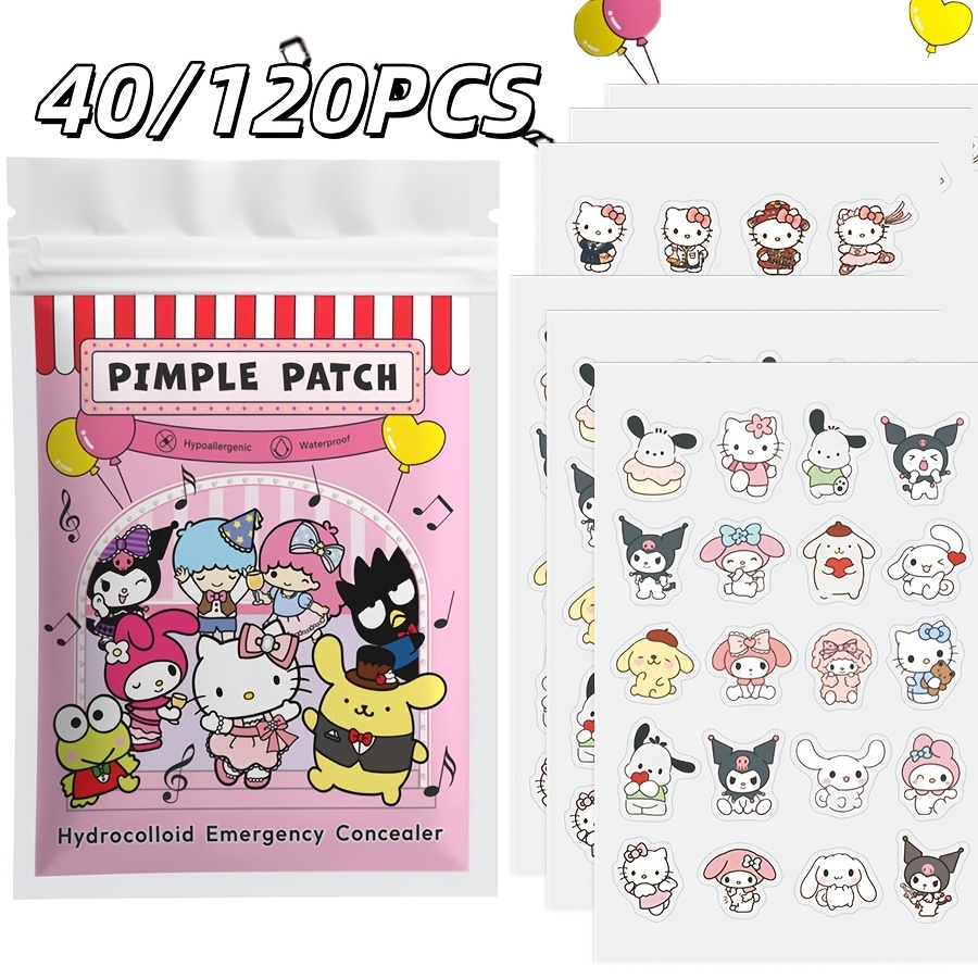 40/120PCS Hello Kitty acne pat - Pressed Powder Foundation recension och pris
