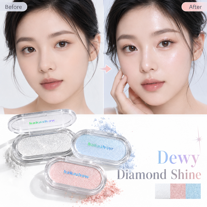 Korean Diamond Shimmer Highlig - Rare Beauty Makeup Highlighter recension och pris