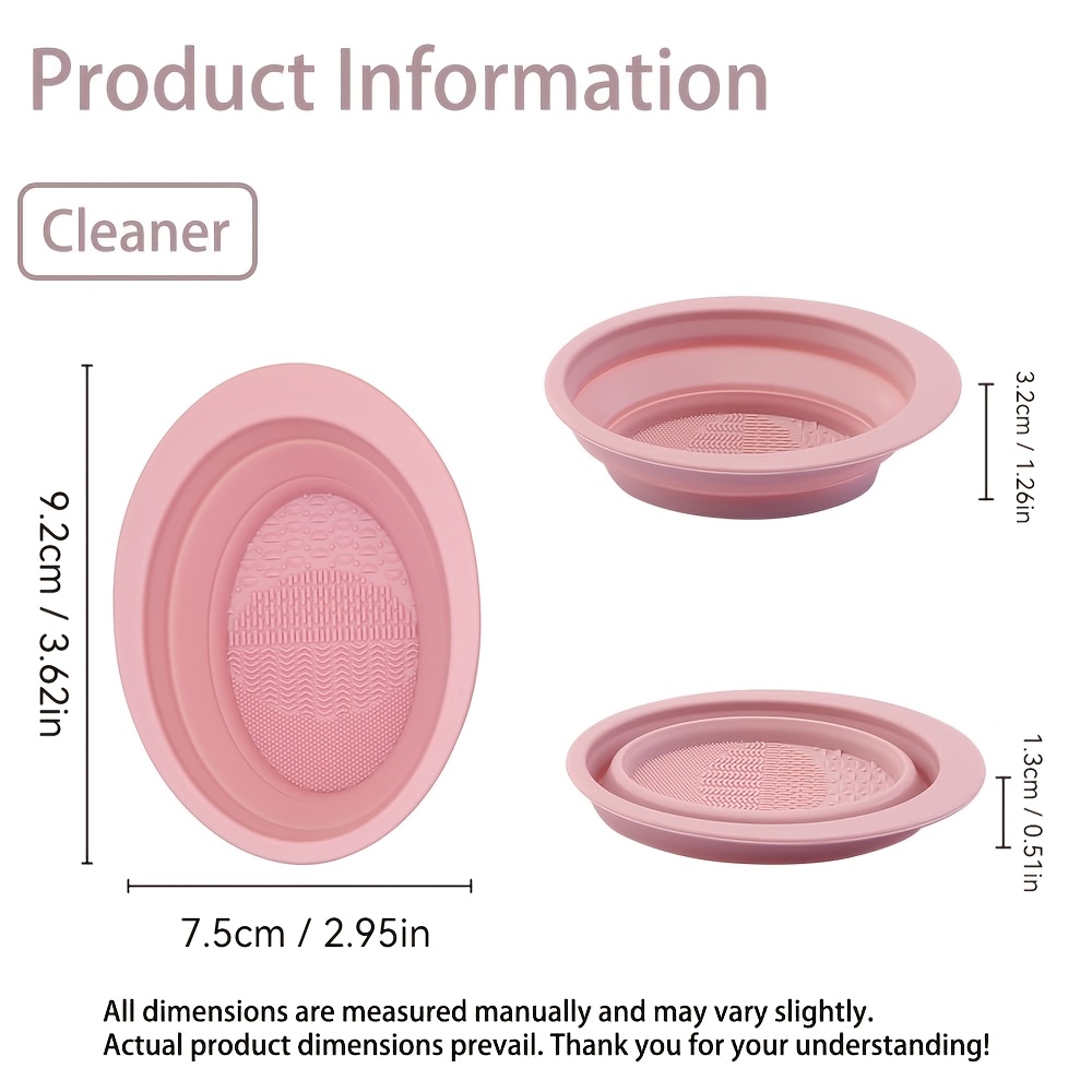 Foldable Silicone Makeup Brush - Makeup Brush Set recension och pris