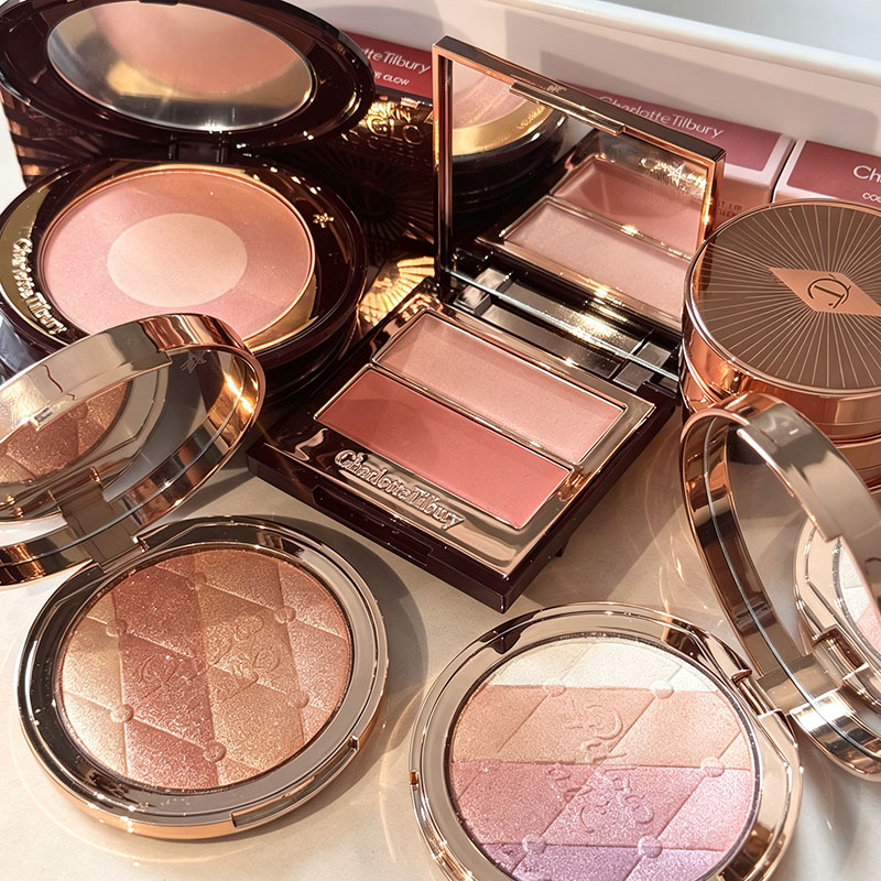 CT Diamond Luminous Highlighte - Rare Beauty Makeup Highlighter recension och pris